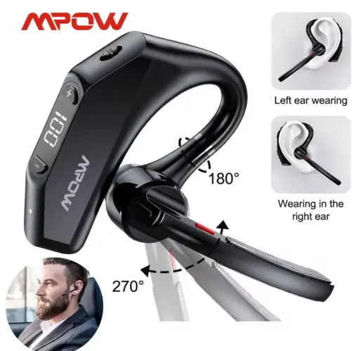 Fone de ouvido de negócios V23 Premium bluetooth 5.3 sem fio