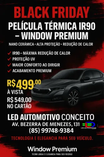 Película Terkica Window Premium - Nano Cerâmico