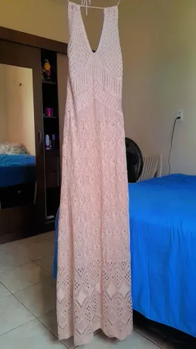 Vestido crochê