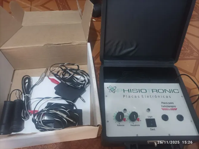 Phisiotronic placa para eletroterapia