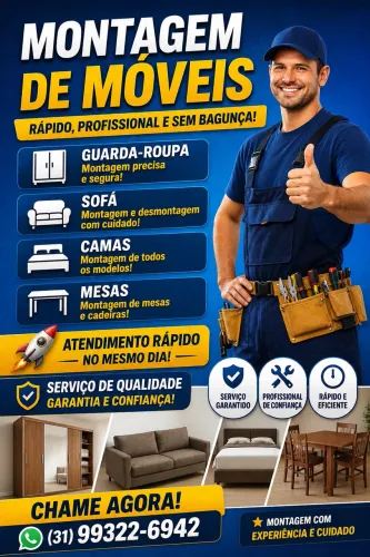 Montagem de móveis em Brasília 