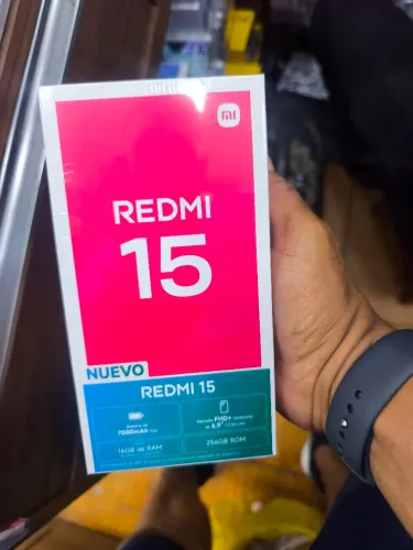 Xiaomi Redmi 15 256GB. Novo lacrado com garantia 
