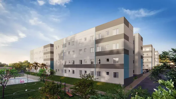 Apartamento para venda com 40 metros quadrados com 2 quartos em Éden - Sorocaba - São Paul