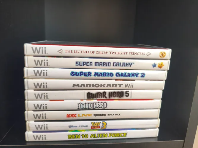 Lote de jogos de Nintendo Wii originais (faço envio)
