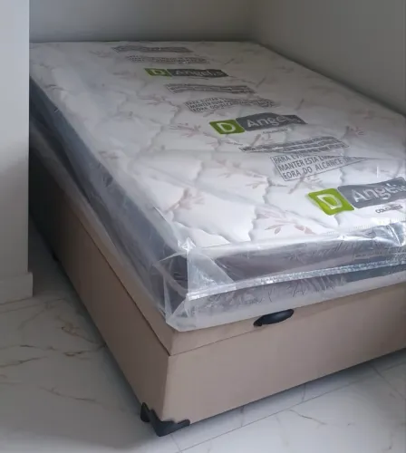 Cama Baú Casal Molas Ensacadas NOVO DIRETO DA FABRICA