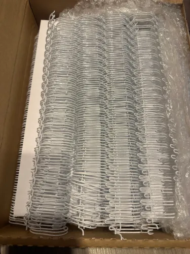 Vendo Wire-O (Anel Duplo) Branco - A4 - 1?