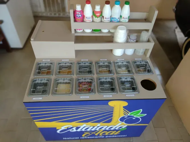 Tudo para loja de açaí 