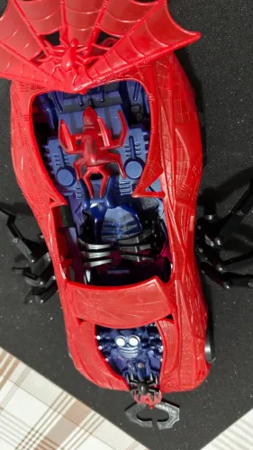 Colecionável Spider Web Car Homem Aranha Série Animada
