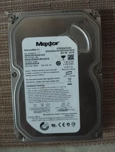 HD sata 250gb