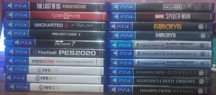 Jogos originais ps4 a partir de $50