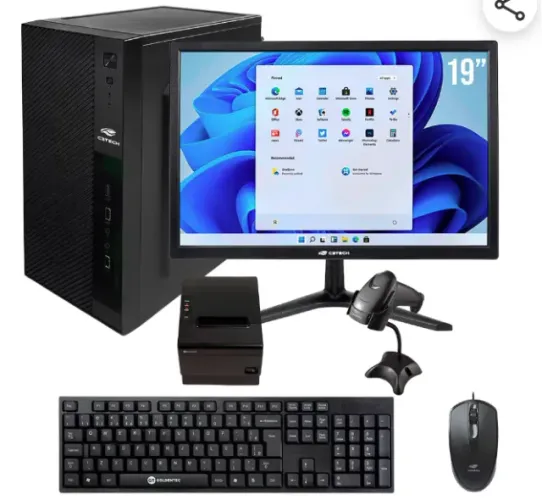 1- Computador Core i5 -2400S- SSD 120GB- Memória Ram 8GB - HD 500GB - DDR3- Windows 10
