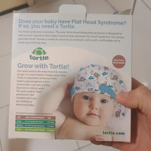 Touca para tratar plagiocefalia