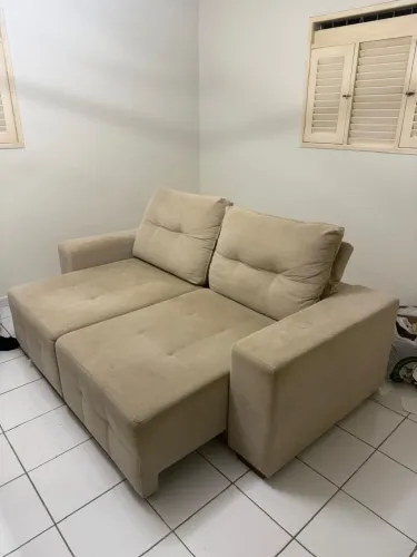 Sofá casa decor seminovo - sofá alto padrão