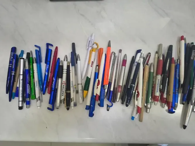 Canetas promocionais para colecionadores