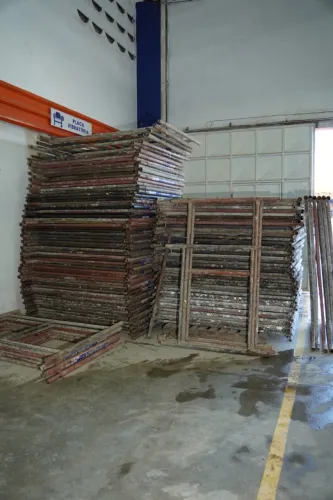 Locação de Andaime Tubular de 1,0m e 1,5m