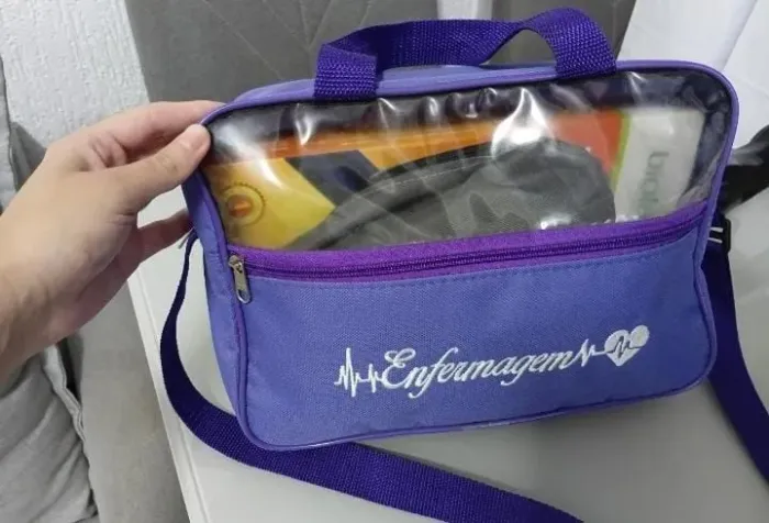 KIT ENFERMAGEM COMPLETO - ROXO