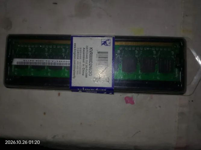 Memória Kingston Ddr2 800mhz Pc Desktop Original