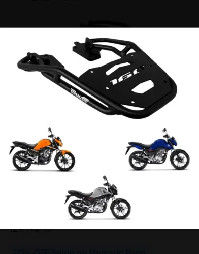 suporte de baú para cg 160 2025,26...