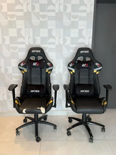 Cadeira Gamer DT3 Rainbow Six Black Usada