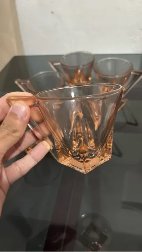Conjunto com 6 xícaras de 190ml