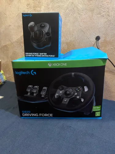 Logitech G920 Completo + Câmbio | Na Caixa | Pouco Uso | Negociável