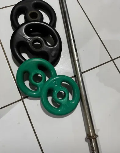 Kit de Anilhas com barra