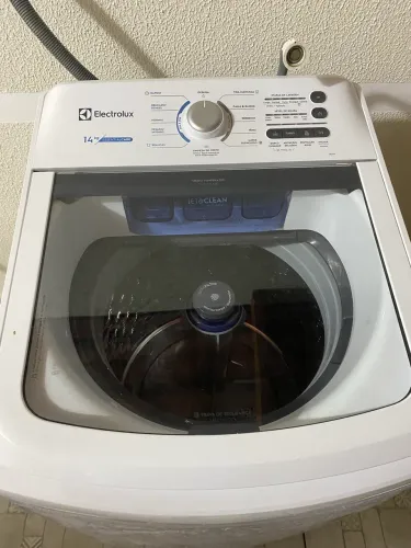 Máquina de Lavar Electrolux 14kg Branca Essential Care com Cesto Inox e Jet&Clean (LED14)