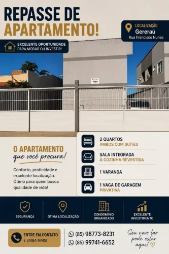 Repasse de apartamento