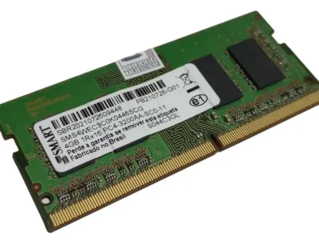Memória RAM DDR4 4GB PC4-3200 3200MHz