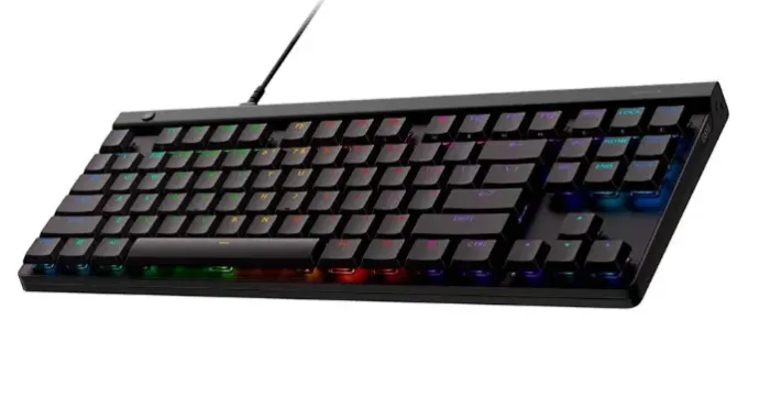 Teclado Mecânico Gamer Logitech G515 TKL, RGB Ligthsync, USB 2.0, ANSI, Preto
