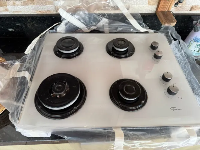 Fogão Cooktop Fisher 4 bocas