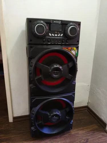Caixa de som Bluetooth 1000w Amvox