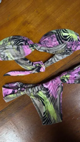Biquíni estampado