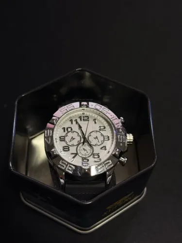 Relógios Masculino Pulseira Em Aço Luxo Analógico Elegante Social