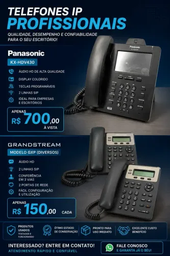 Telefone de mesa corporativo 
