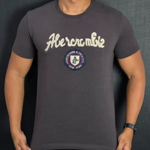 Camisa Abercrombie- Cinza 