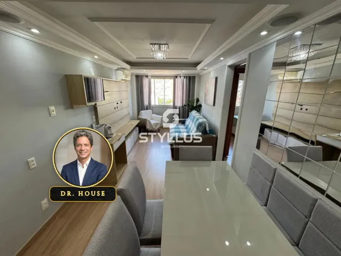 Apartamento Mobiliado e Reformado com 2 Quartos e Lazer no Méier! M77S