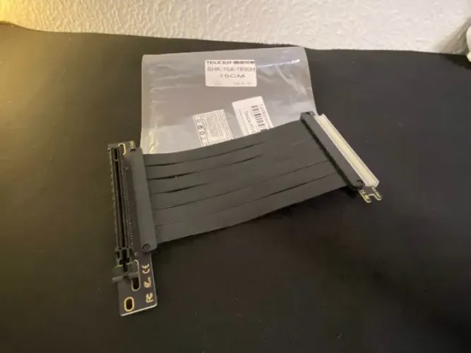 Cabo Riser Teucer PCIe x16 3.0 15cm