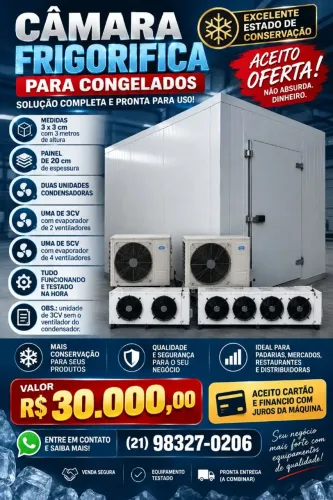 CAMARÁ FRIGORÍFICO 3x3