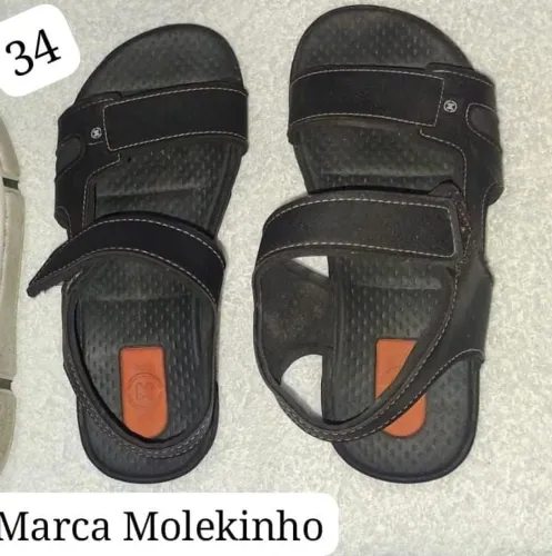 SANDÁLIA (PAPETE) MOLEKINHO NÚMERO 34