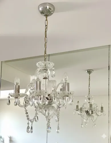 Lustre vintage cristal