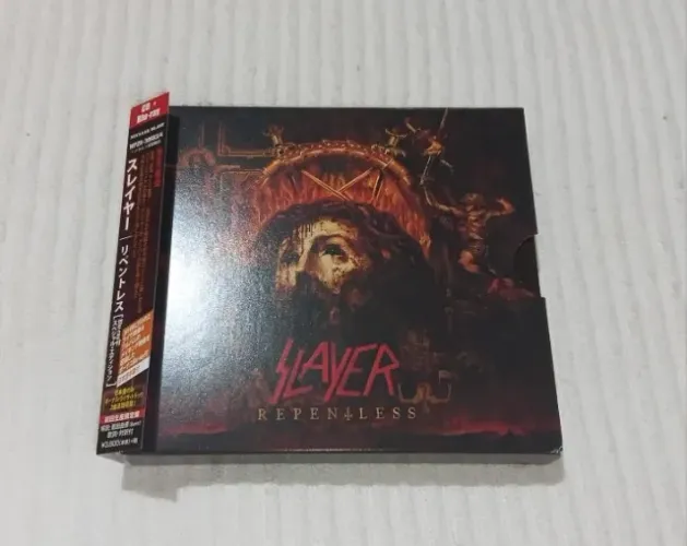 Slayer - Repentless - Cd + Blu Ray Japones Com Obi