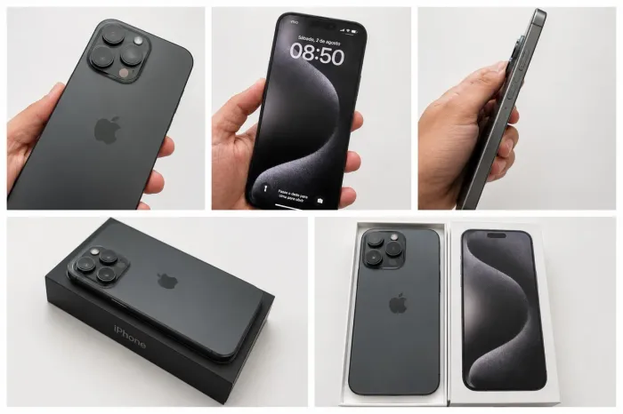 iphone 15 pro Max 256 - Troca por 16 ou 17 pro Max