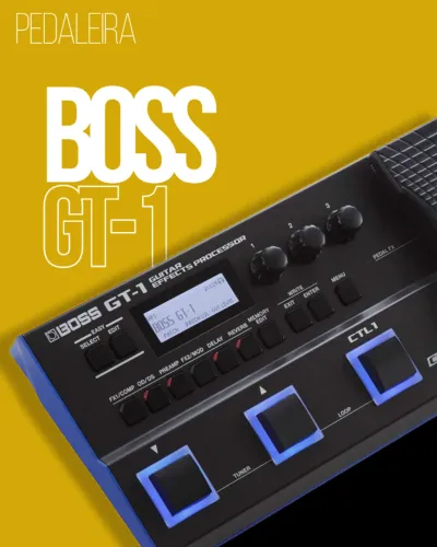 Pedaleira Boss GT-1
