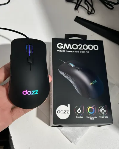 Mouse Gamer Dazz 7200 Dpi Rgb Micro Switch Kailh 