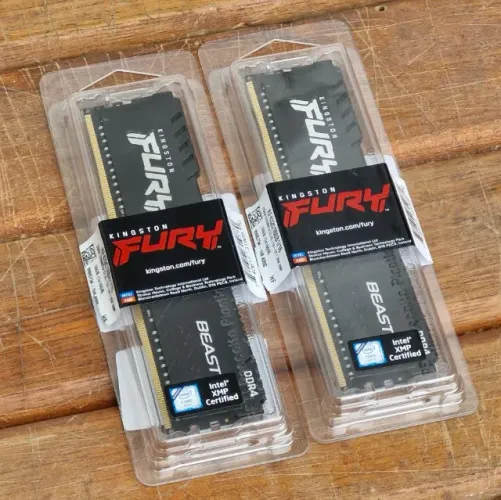 kit memória DDR4 kingston fury 32gb (2x16gb), 3200mhz - Faço Olx Pay