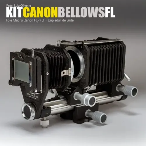 Kit Canon para Macro e Copiar Positivo ou Negativos 35mm
