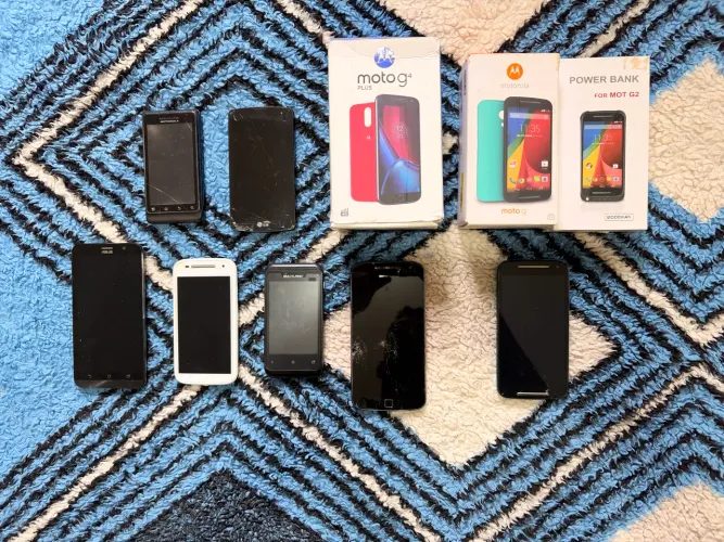 Lote de celulares