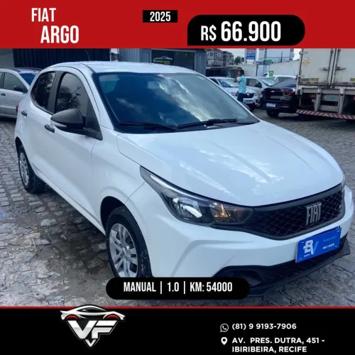 Fiat Argo 1.0 6V Flex. 2025