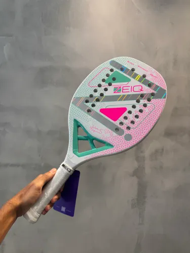 Raquete de Beach Tennis Zeiq Advanced Júlia Nogueira NOVA